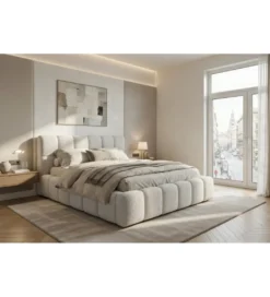 Łóżko BELLA z pojemnikiem na pościel od 120 do 200 cm wymiary do wyboru tkanina do wyboru*GZDDesign New