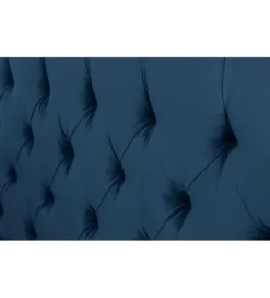 Łóżko Big CITY Paris 160 cm x 200 cm ciemnoniebieski*Invicta Interior