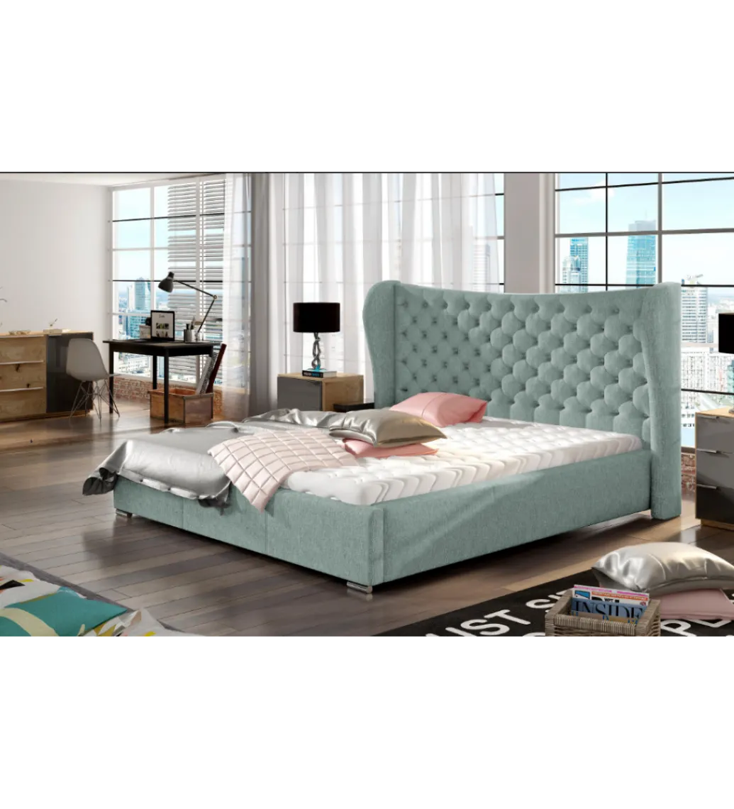 Łóżko Clarise w różnych rozmiarach oraz kolorach do wyboru*Comforteo Discount