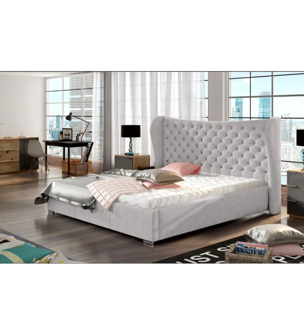 Łóżko Clarise w różnych rozmiarach oraz kolorach do wyboru*Comforteo Discount