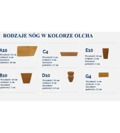 Łóżko GEORGE w różnych wymiarach i kolorach do wyboru*Comforteo