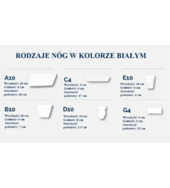 Łóżko GEORGE w różnych wymiarach i kolorach do wyboru*Comforteo