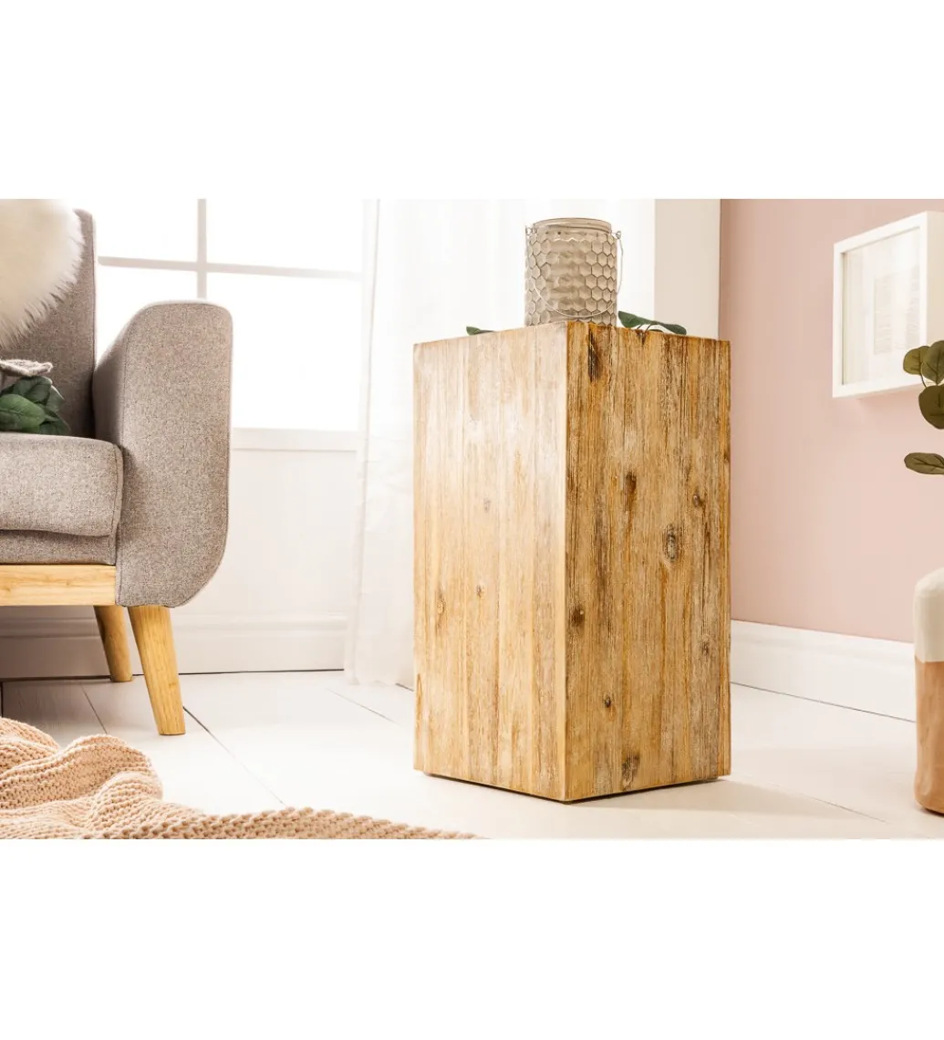 Kolumna Columna 50 cm akacja teak*Invicta Interior Sale