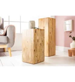 Kolumna Columna 50 cm akacja teak*Invicta Interior Sale