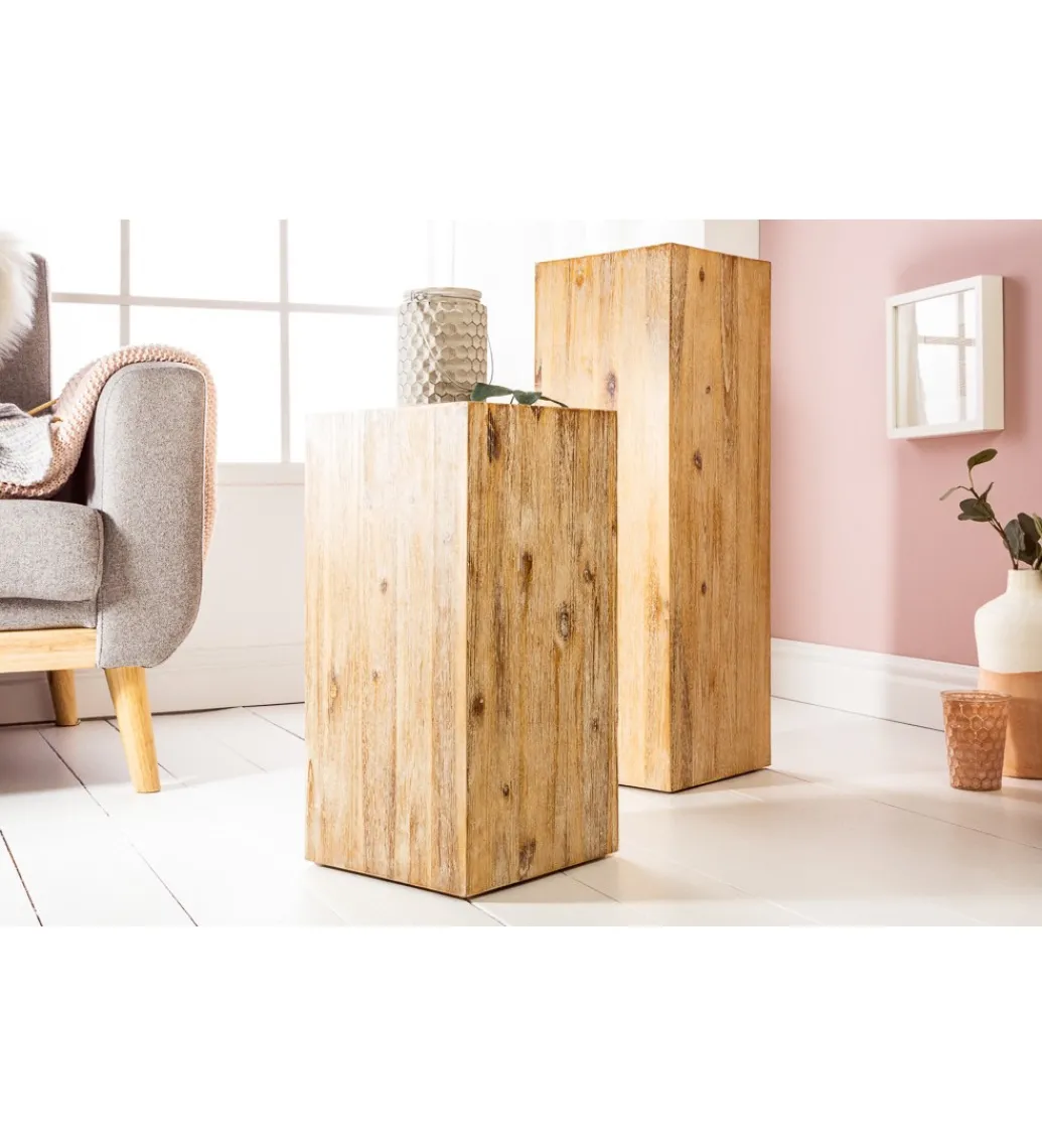 Kolumna Columna 50 cm akacja teak*Invicta Interior Sale