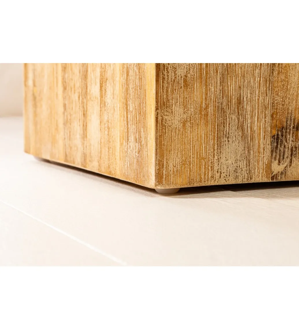 Kolumna Columna 75 cm akacja teak szary*Invicta Interior Online