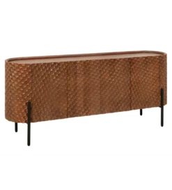Komoda ADLON 180 cm drewno mango brązowa*Invicta Interior - przedsprzedaż