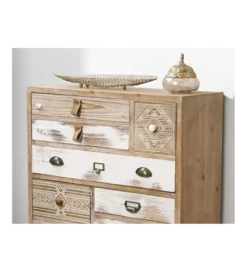 Komoda AFYR 80 cm drewno świerkowe*Imeri Outlet