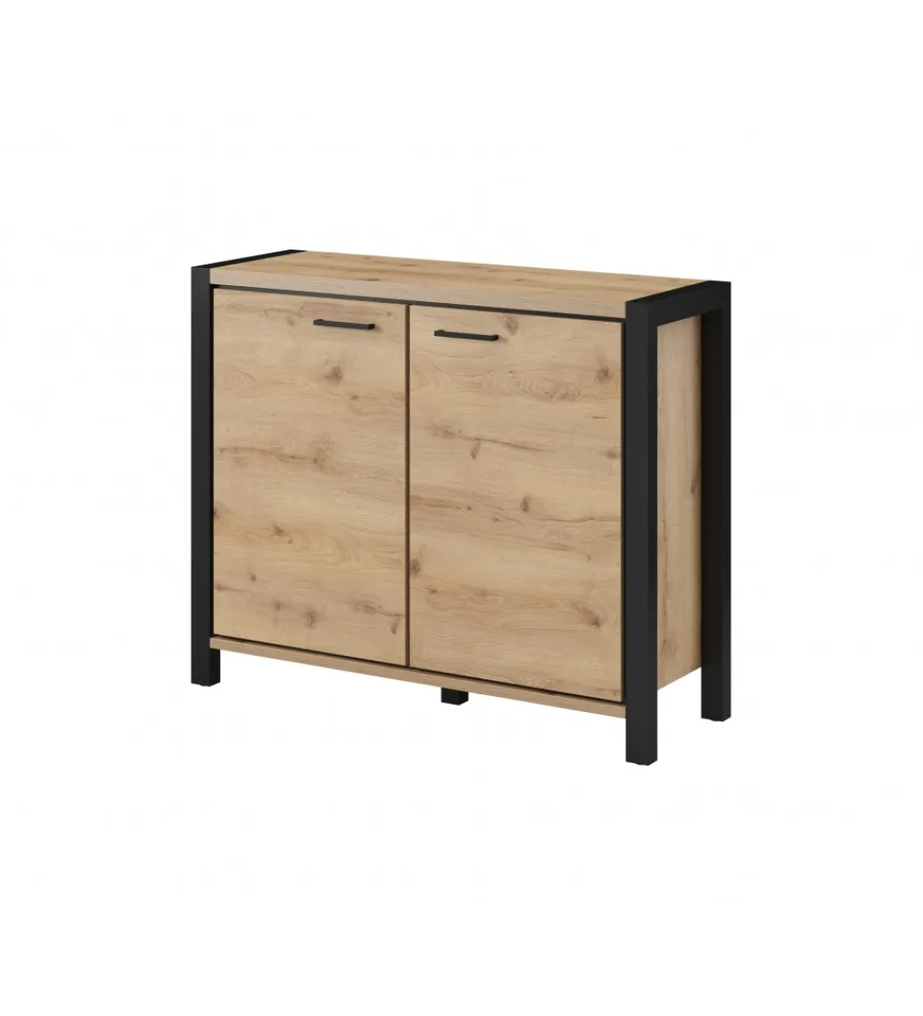 Komoda AKTIV 112 cm w optyce dąb Taurus*Helvetia New