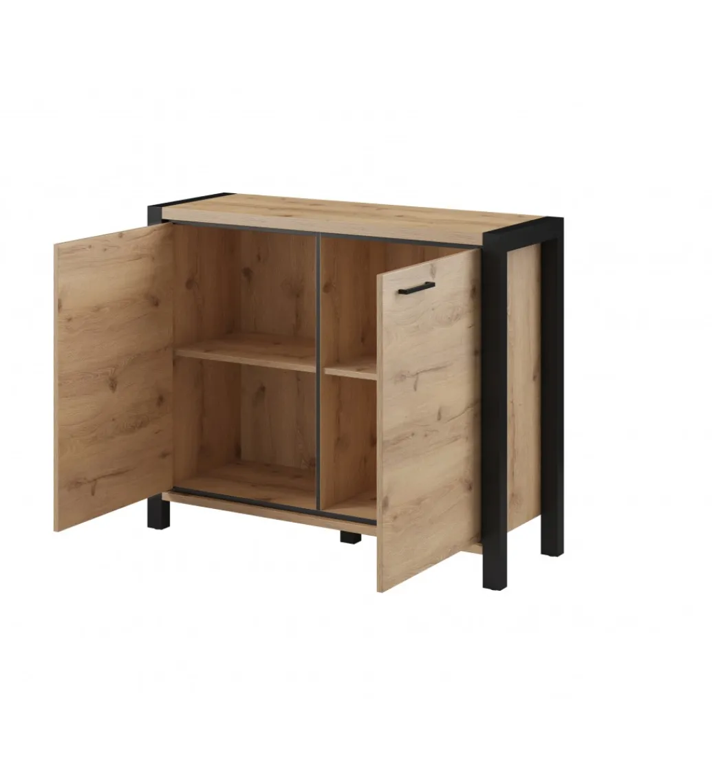 Komoda AKTIV 112 cm w optyce dąb Taurus*Helvetia New