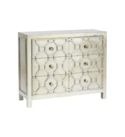 Komoda ALHAMBRA 107 cm srebrna*KARE Discount