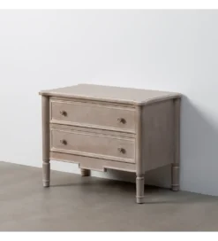 Komoda ALIEY 80 cm drewno jodła jasny brąz*Zona-Design New
