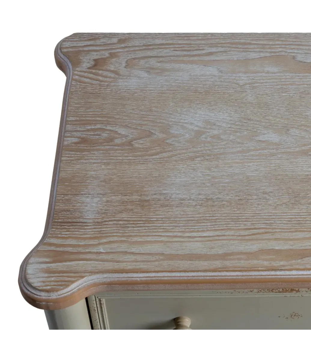 Komoda ALIEY 80 cm drewno jodła kremowy*Zona-Design Best