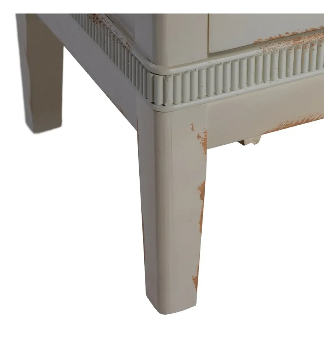 Komoda ALIEY 115 cm drewno jodła kremowy*Zona-Design Best