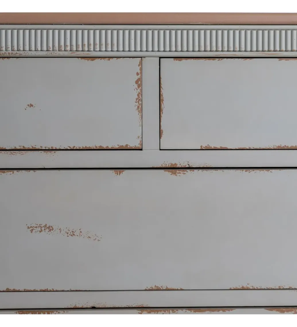 Komoda ALIEY 115 cm drewno jodła kremowy*Zona-Design Best