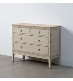 Komoda ALIEY 115 cm drewno jodła kremowy*Zona-Design Best