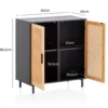 Komoda Ambert II 80 cm czarna*WOHNLING, GERMANY Best