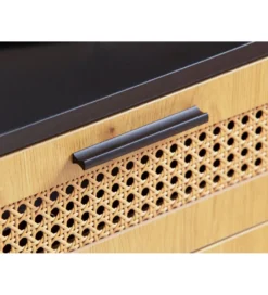 Komoda Ambert II 80 cm czarna*WOHNLING, GERMANY Best