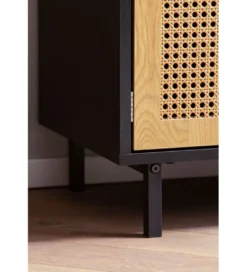 Komoda Ambert II 80 cm czarna*WOHNLING, GERMANY Best