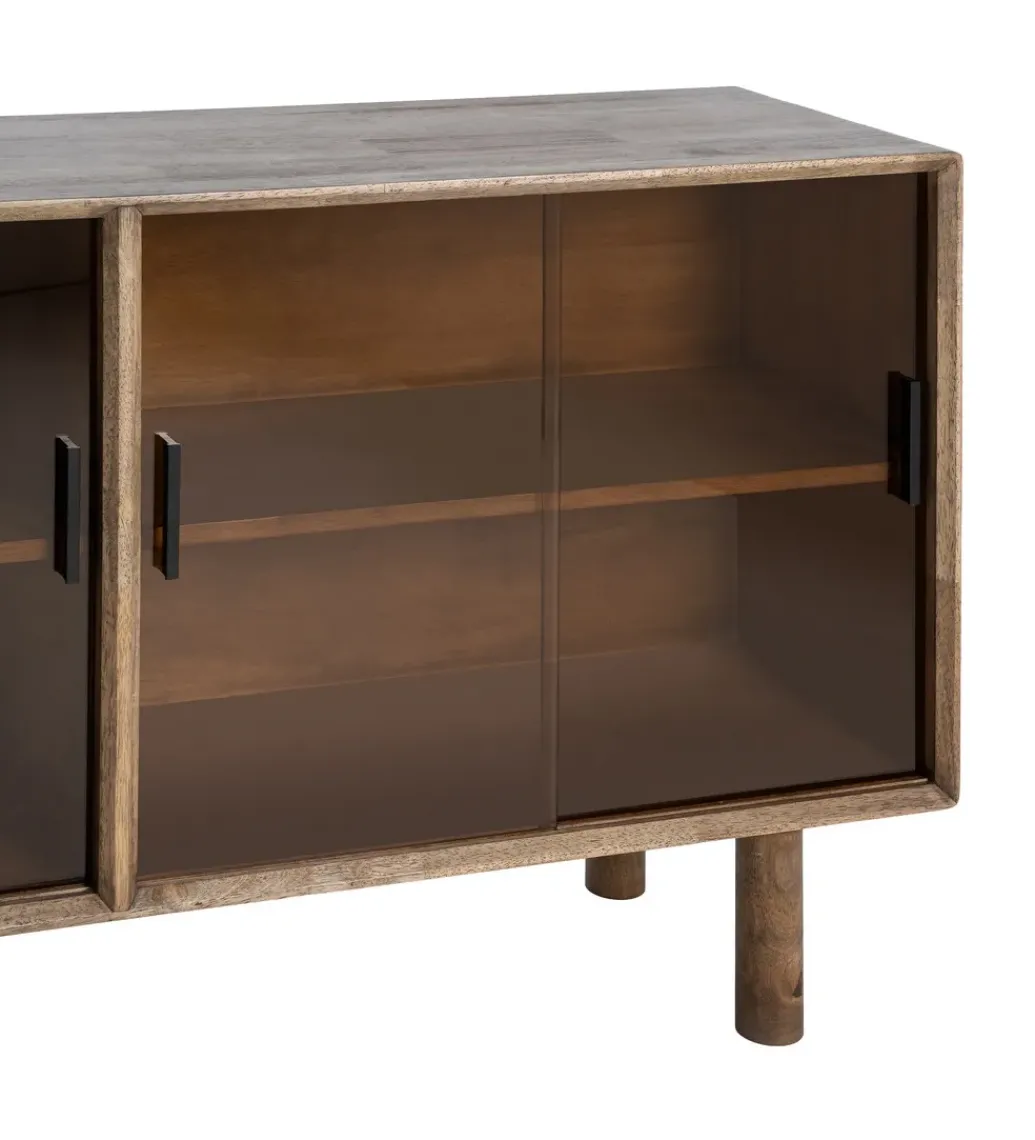 Komoda AMY 160 cm drewno kauczuk*Zona-Design