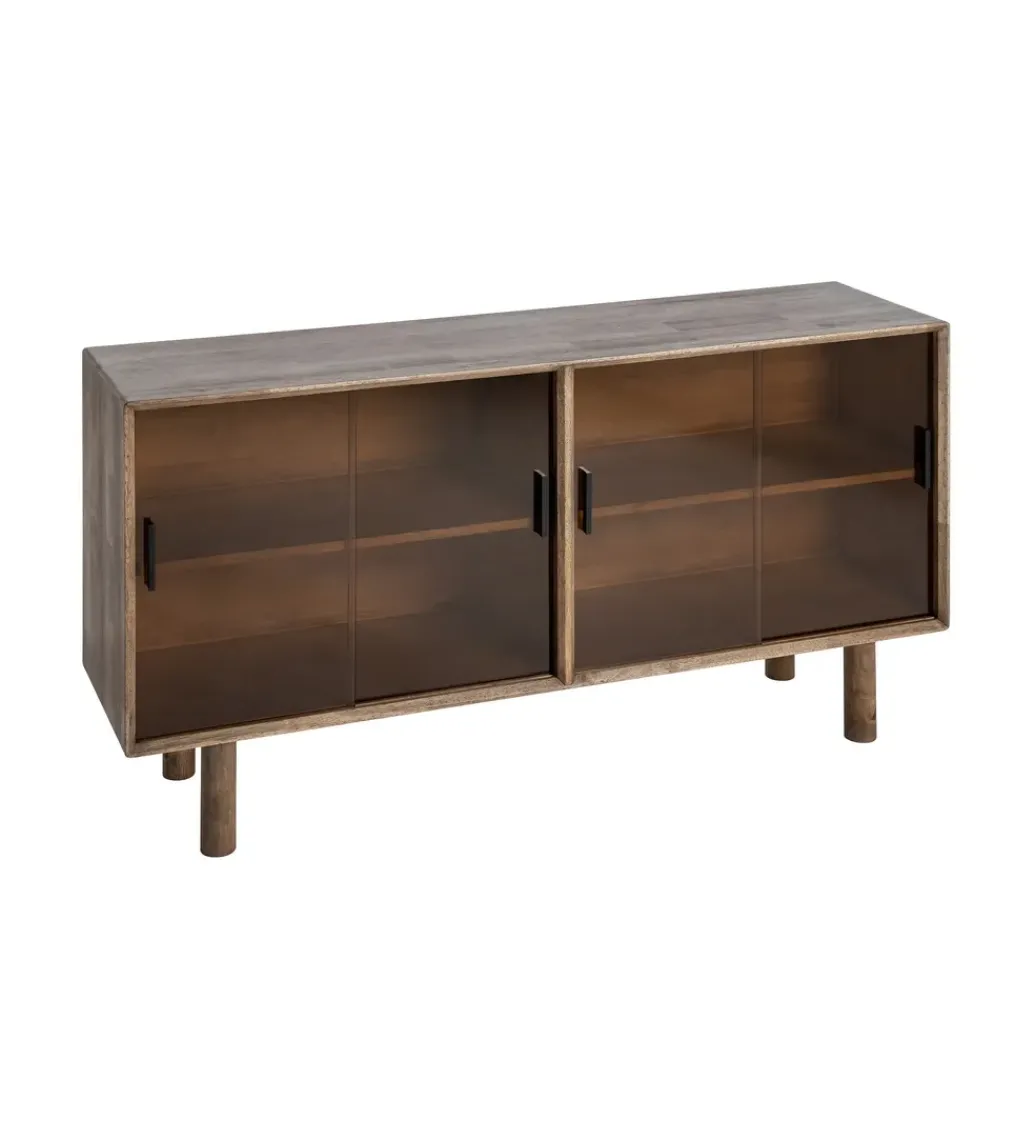 Komoda AMY 160 cm drewno kauczuk*Zona-Design