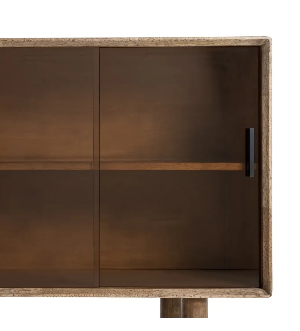 Komoda AMY 160 cm drewno kauczuk*Zona-Design