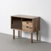Komoda AMY 80 cm drewno kauczuk*Zona-Design Outlet