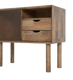 Komoda AMY 80 cm drewno kauczuk*Zona-Design Outlet