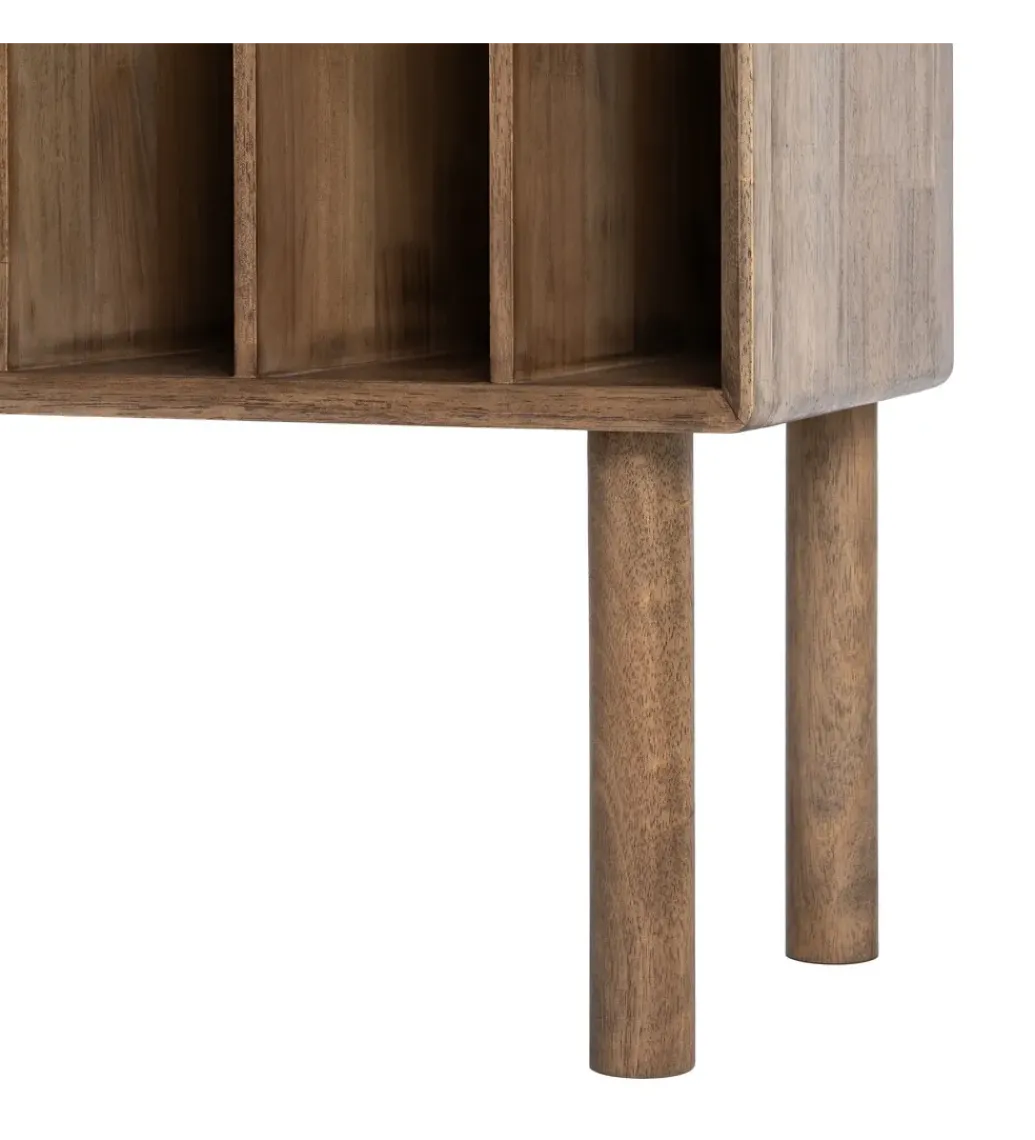 Komoda AMY 80 cm drewno kauczuk*Zona-Design Hot