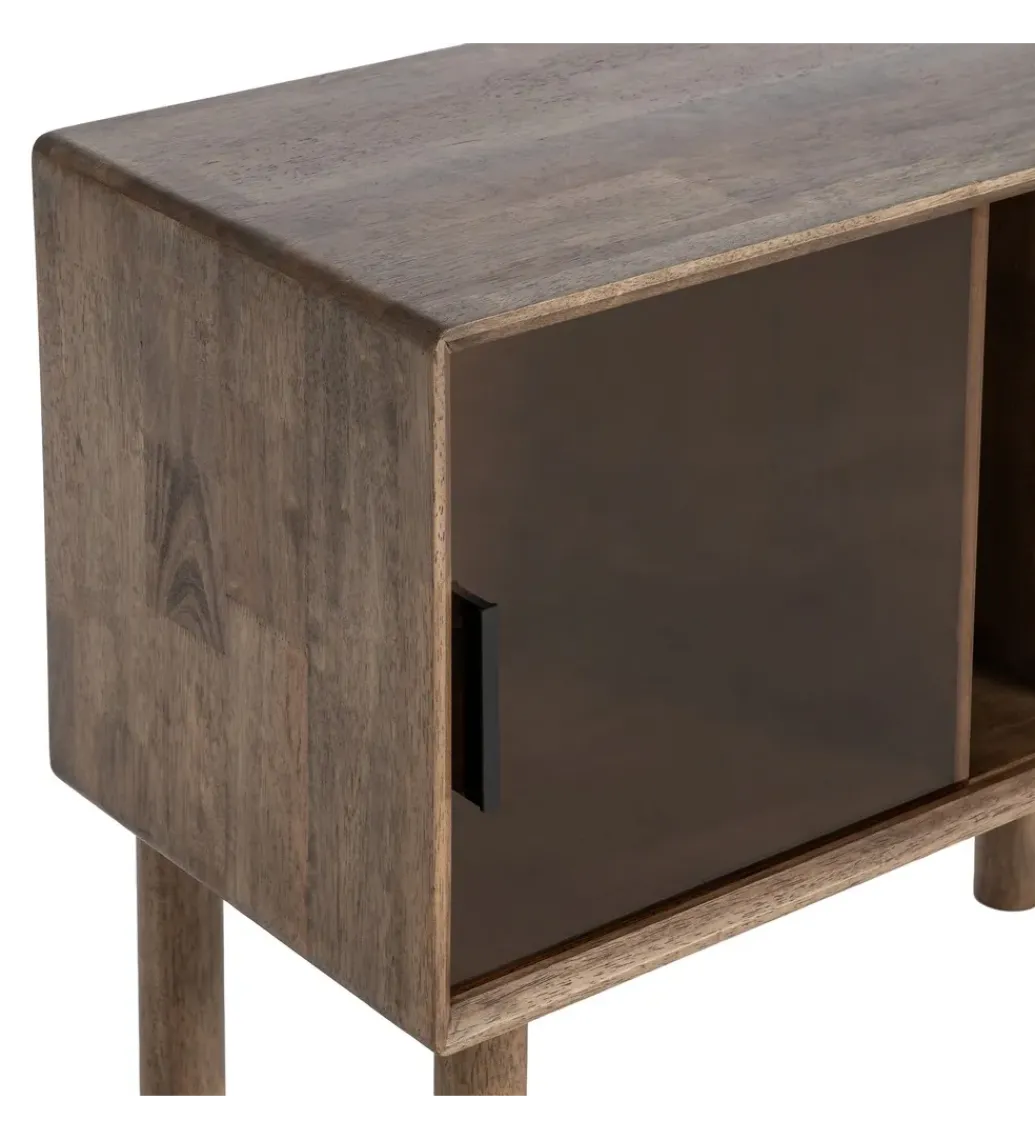 Komoda AMY 80 cm drewno kauczuk*Zona-Design Hot