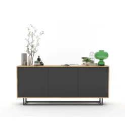 Komoda Apollo 168 cm antracytowa*Polski Design ML Best