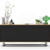 Komoda Apollo 168 cm czarna*Polski Design ML New