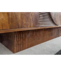 Komoda ART DECO 170 cm drewno mango brązowa*Invicta Interior - przedsprzedaż Best