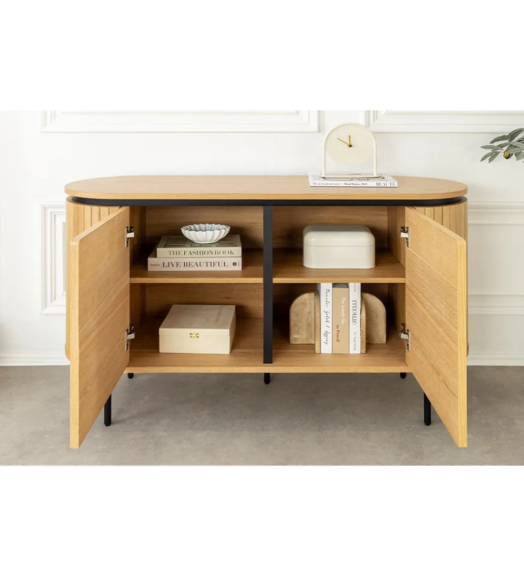 Komoda ATELIER 120 cm kolor dębu*Invicta Interior Best