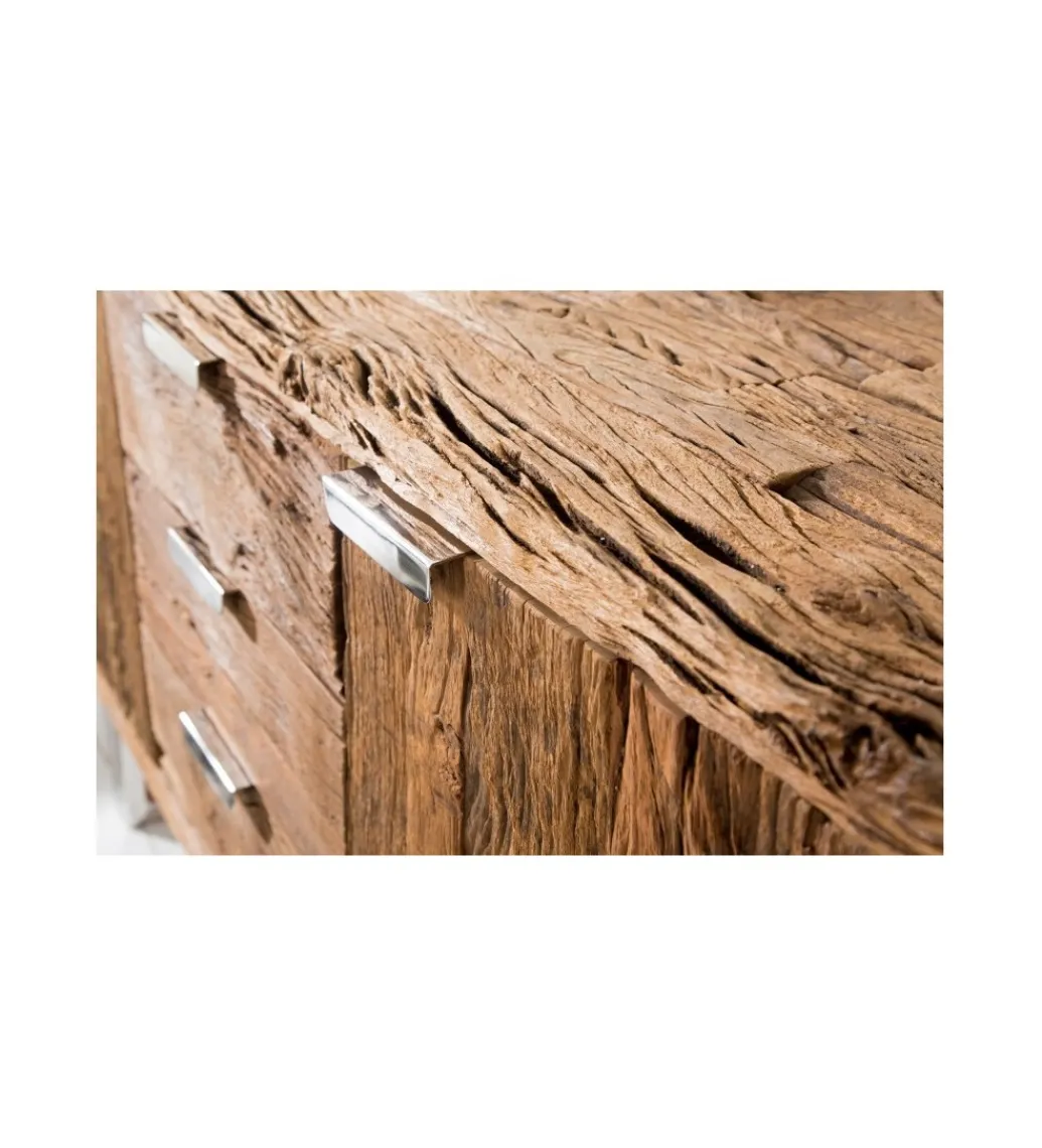 Komoda Barracuda 160 cm drewno teak*Invicta Interior - przedsprzedaż Discount
