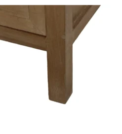 Komoda BATARU 90 cm drewno paulowni naturalna*Zona-Design New
