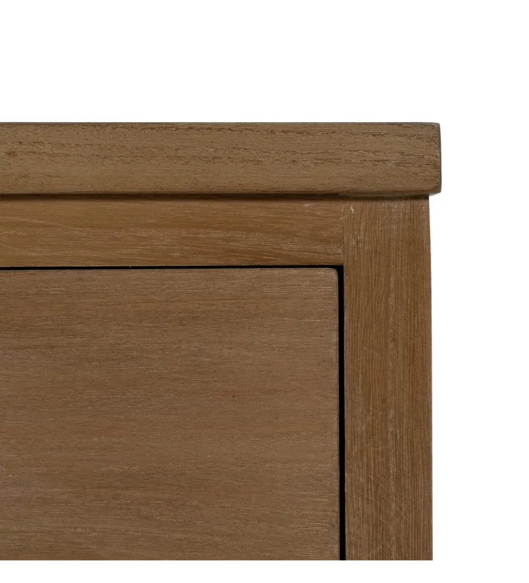 Komoda BATARU 90 cm drewno paulowni naturalna*Zona-Design New