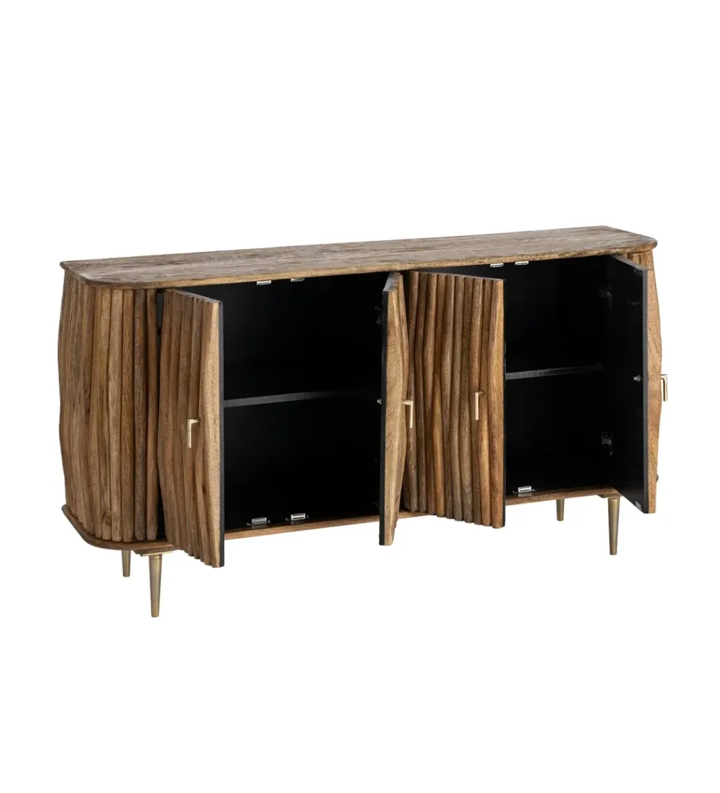 Komoda BEZATYNA 148 cm drewno mango*Zona-Design