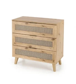 Komoda BORNEO 80 cm W Kolorze Dąb Artisan*Halmar New