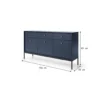 Komoda BRANCO 154 cm granatowa*Zona-Design.pl Outlet