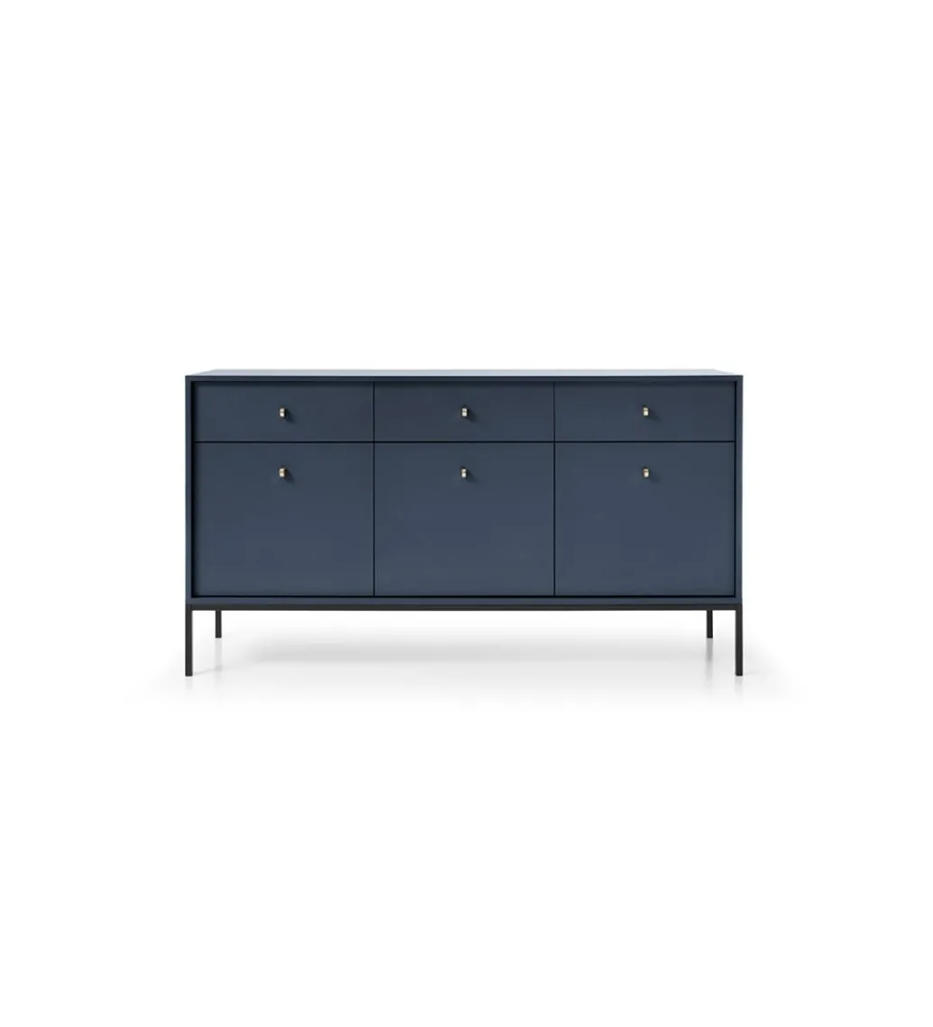 Komoda BRANCO 154 cm granatowa*Zona-Design.pl Outlet
