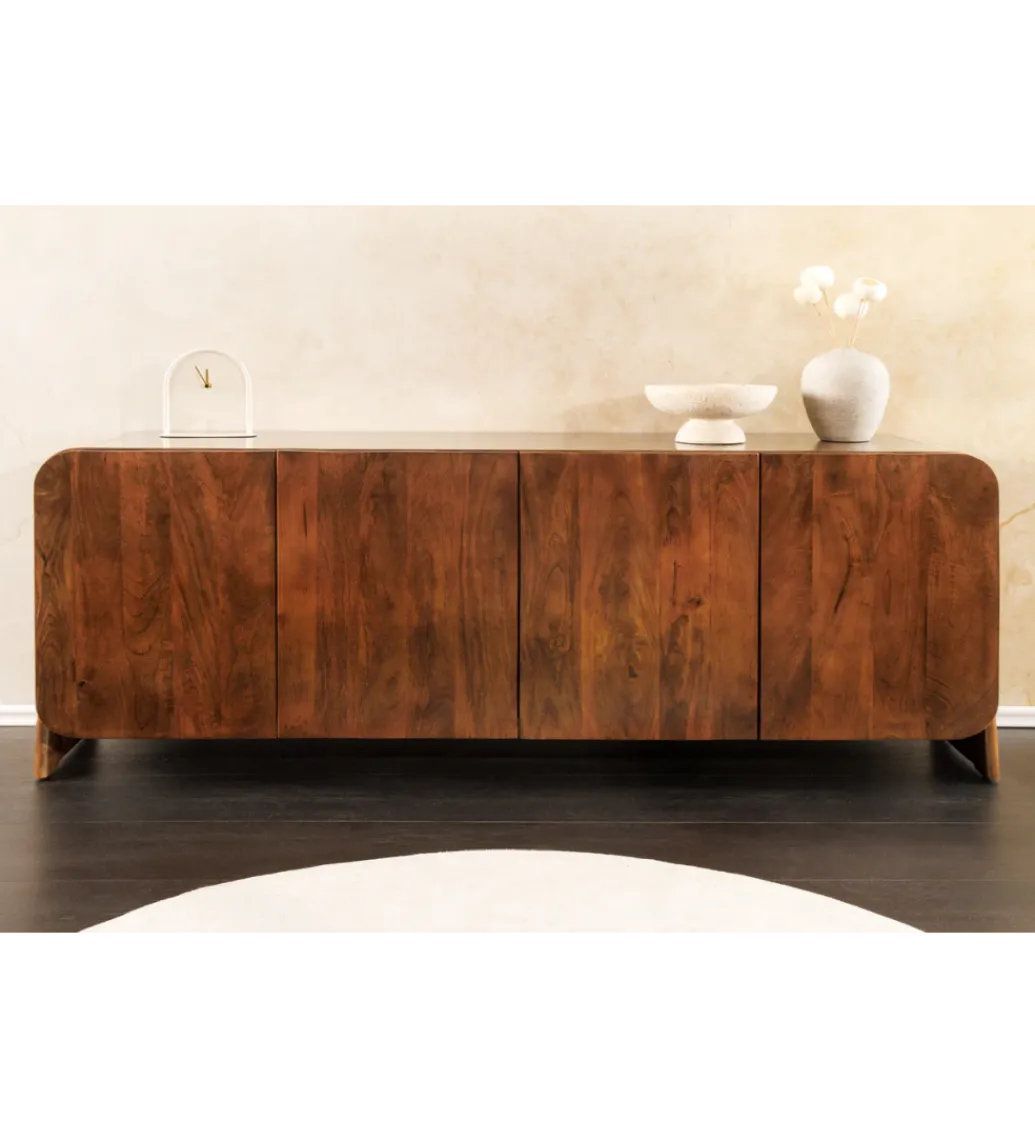 Komoda BRASIL 175 cm drewno mango brązowa*Invicta Interior Clearance