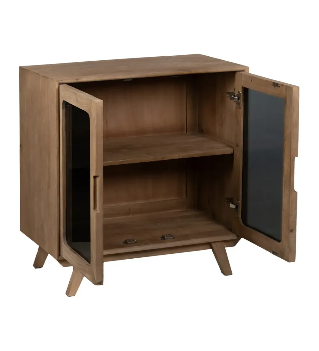 Komoda BURNIE 81 cm drewno mango*Zona-Design Hot