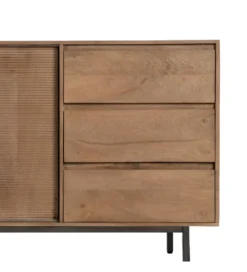 Komoda BUTEL 180 cm drewno mango naturalna*Zona-Design New