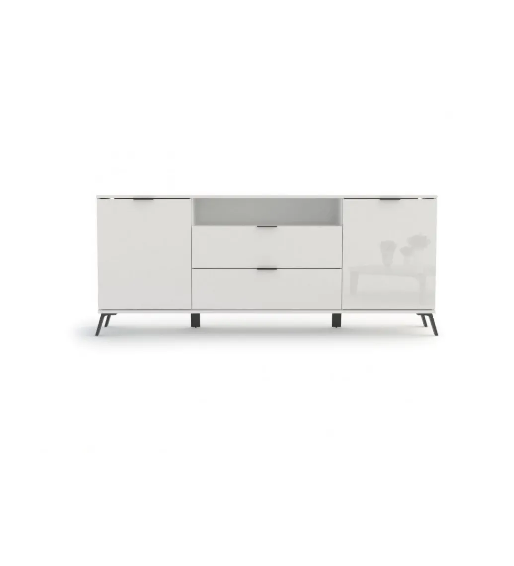 Komoda CASABLANCA 180 cm biała*MCA Linia Włoska Outlet