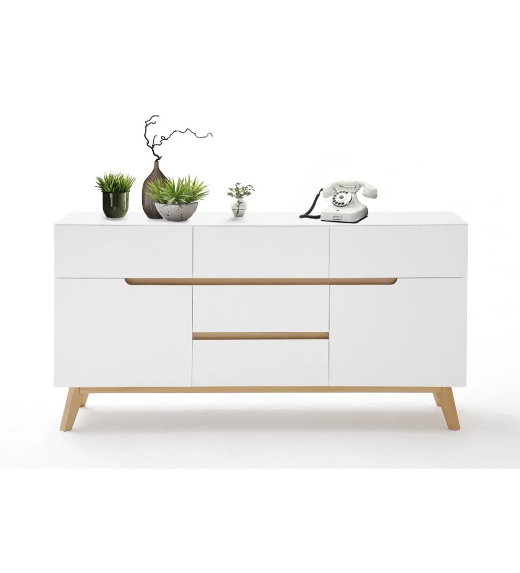 Komoda CERVO 145 cm biała*MCA Online