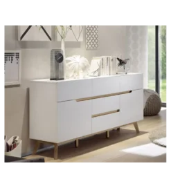 Komoda CERVO 145 cm biała*MCA Online