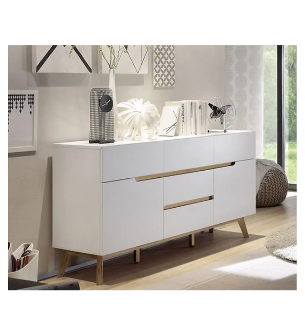 Komoda CERVO 145 cm biała*MCA Online