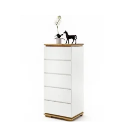 Komoda CHIARO 50 Cm biało kremowa*MCA New