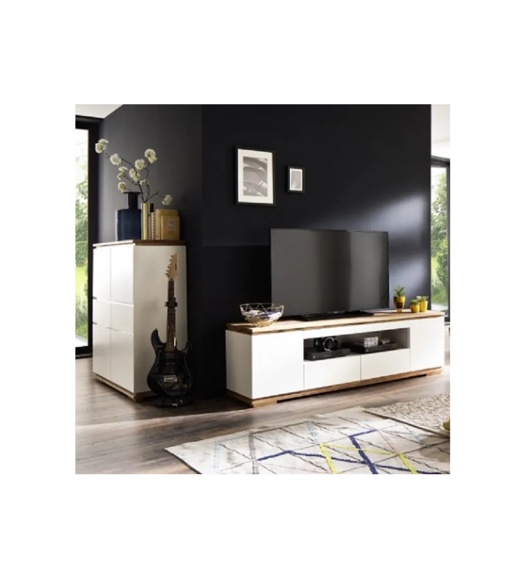 Komoda CHIARO 100 Cm biało kremowa*MCA Outlet